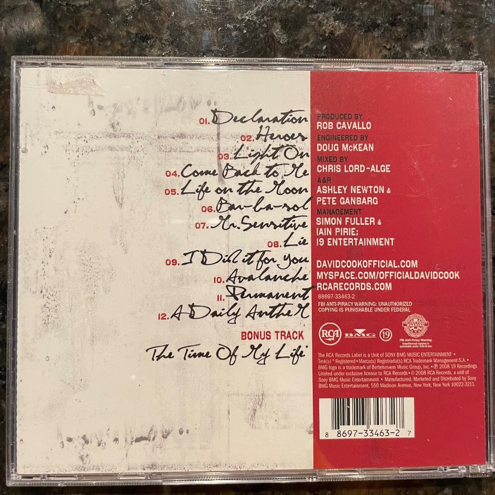 David Cook - CD - Picture 2 of 2